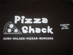 Pizza Shack- $10.00 Certificate