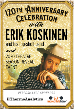 NEW! CT-1 pair of tix to Erik Koskinen March 20