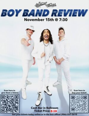 NEW! CT-Boy Band Review Nov 15th Single Tickets