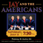 NEW! CT-1 Pair Main Floor Back to Jay and the Americans July 11th